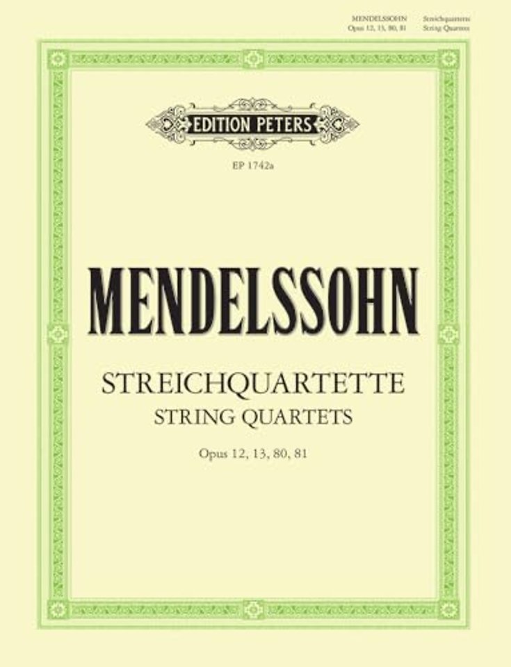 String Quartets Op.12, 13, 80, 81