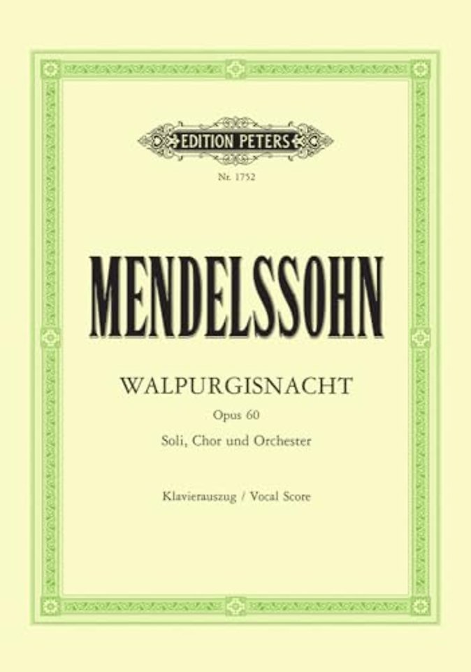 erste Walpurgisnacht Op.60
