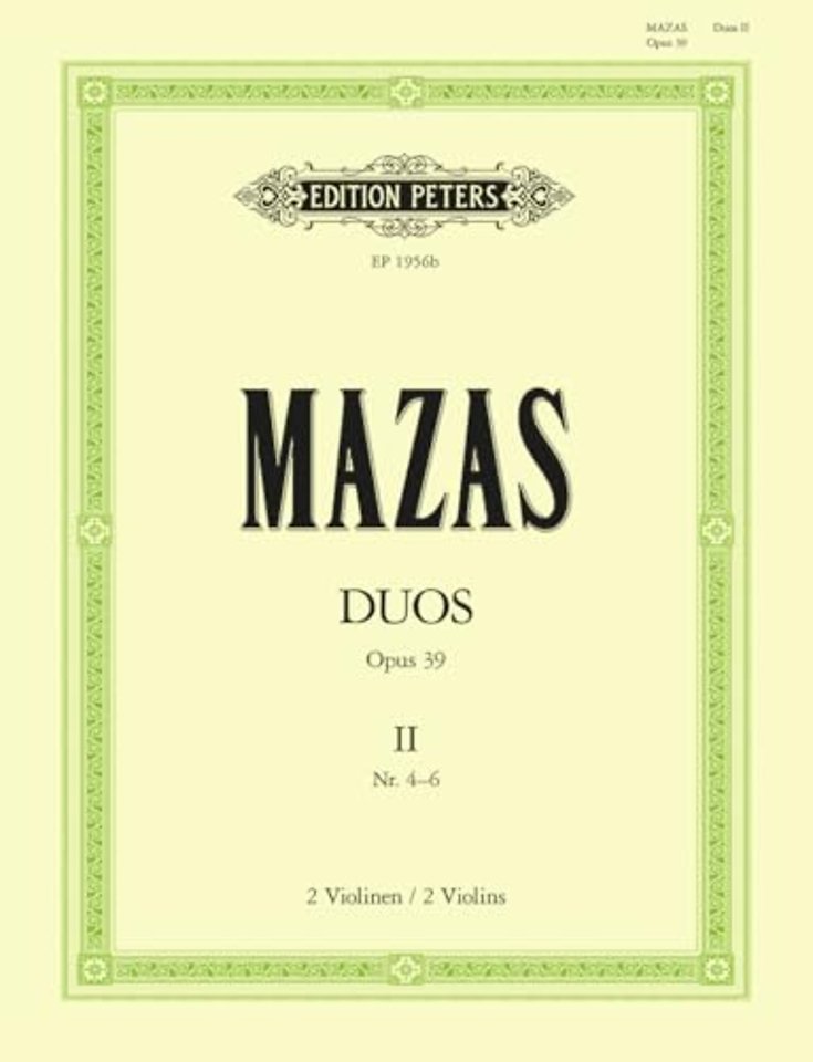 Duos Op. 39, Vol. 2