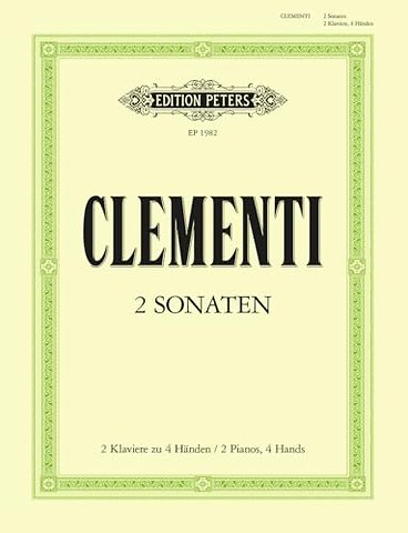 2 Sonatas in b flat, original