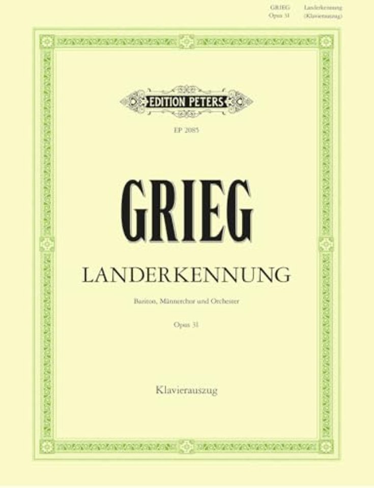 Recognition of Land/Landerkennung Op.31