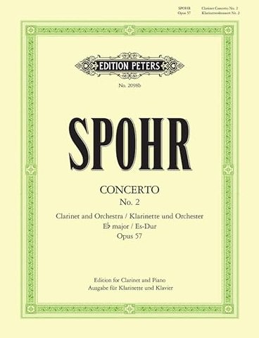 Clarinet Concerto No. 2 in E flat minor Op.57