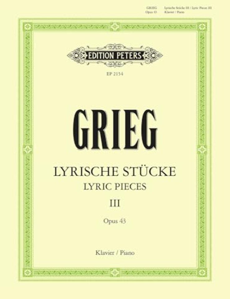 Lyric Pieces Book 3 Op.43