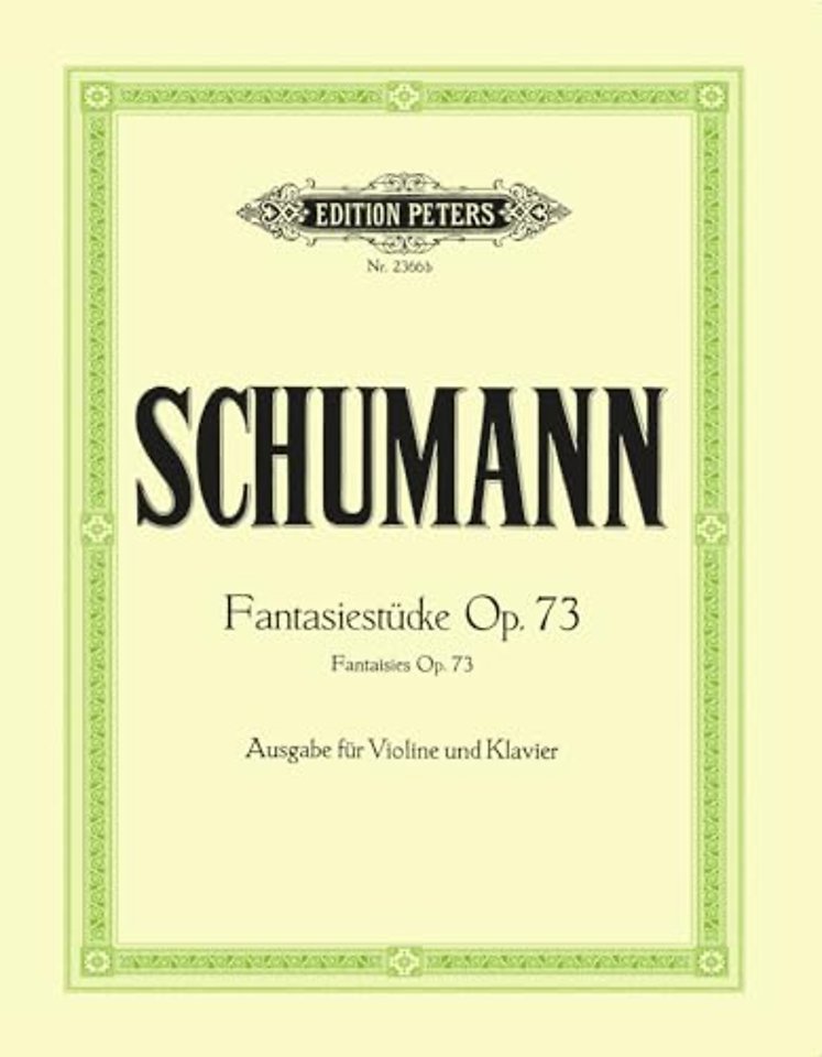 3 Fantasy Pieces Op.73