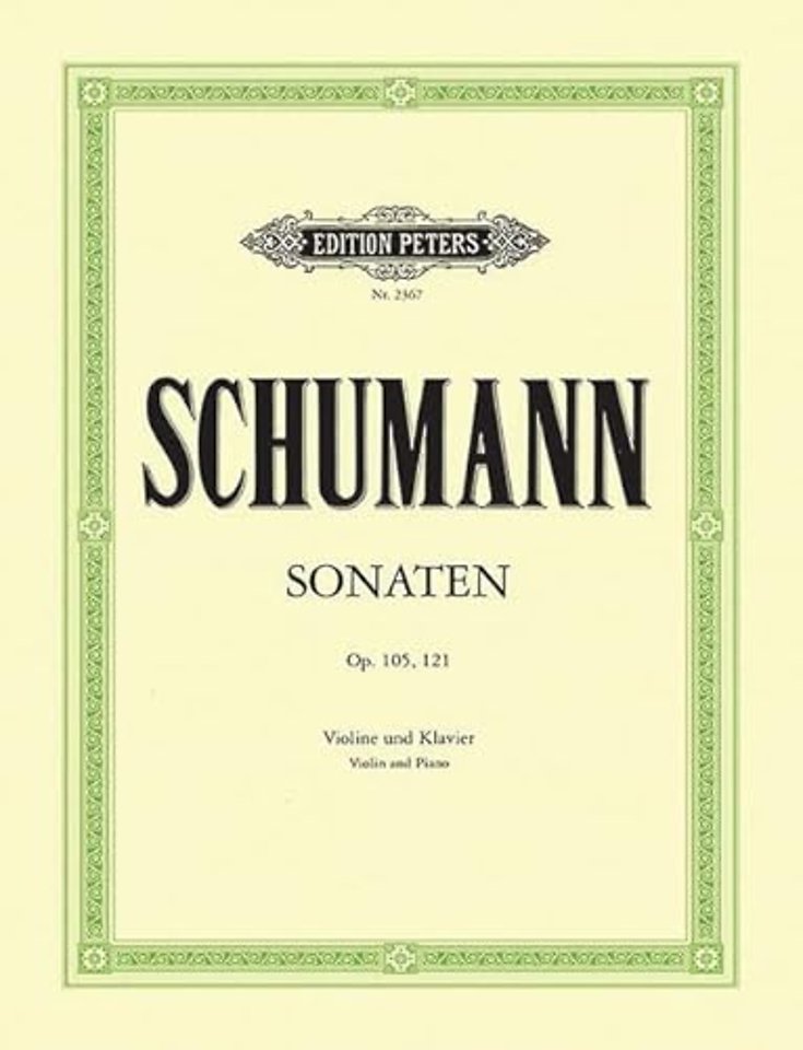 Sonatas in A minor Op.105; D minor Op.121