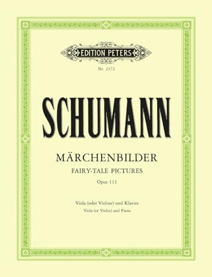 Marchenbilder (Fairytale Pictures) Op.113