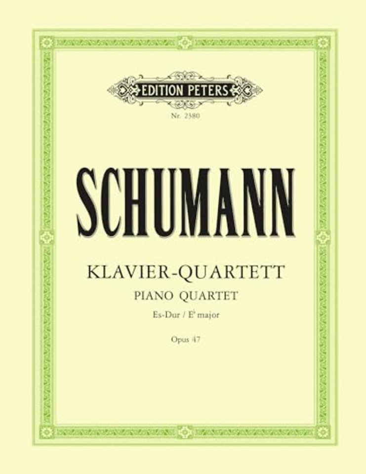 Piano Quartet in E flat Op.47