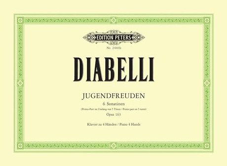 Jugendfreuden Op.163: 6 Sonatinas for Piano Duet Op. 163