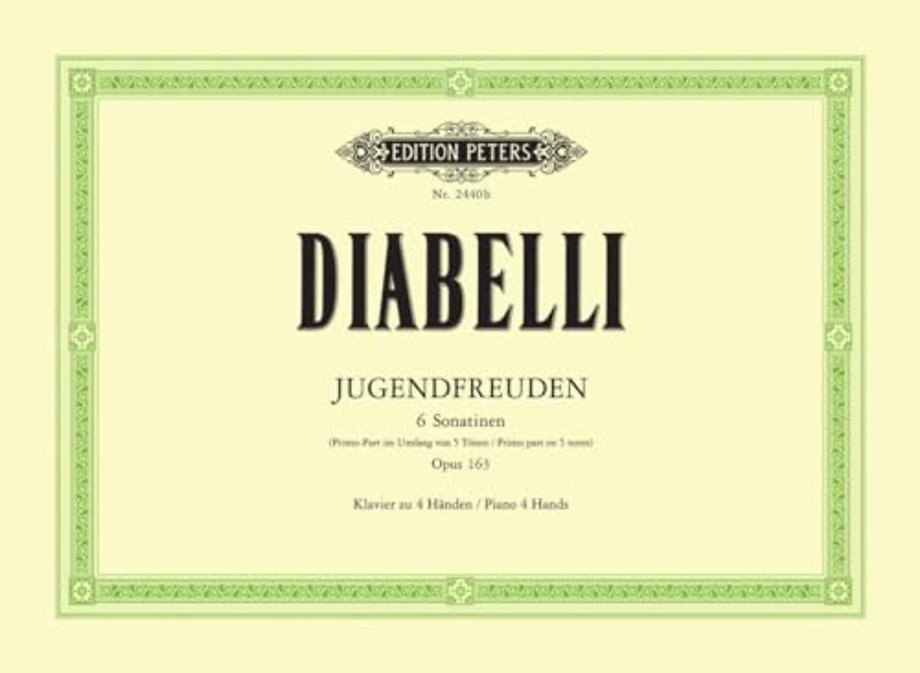 Jugendfreuden Op.163: 6 Sonatinas for Piano Duet Op. 163
