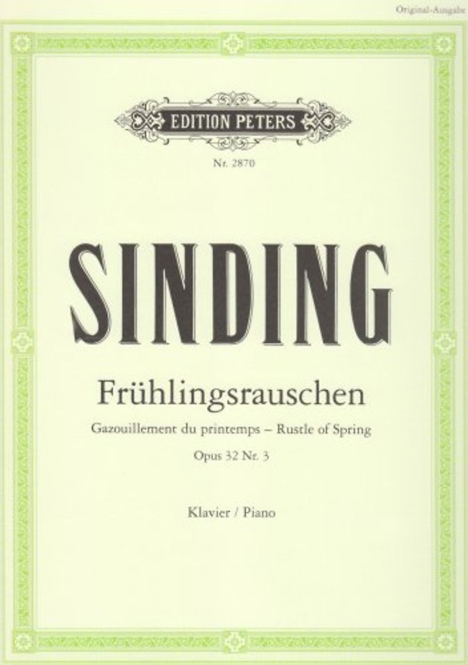 Rustle of Spring Op.32 No. 3