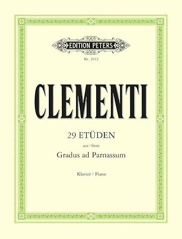 29 Studies from 'Gradus ad Parnassum'