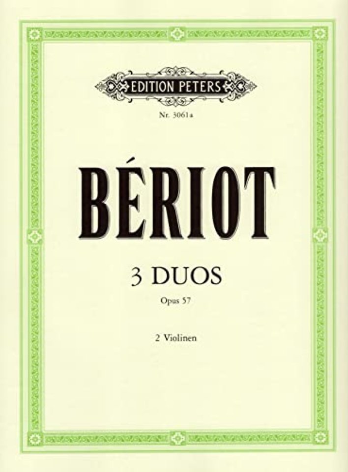 3 Duos Concertants, Op. 57