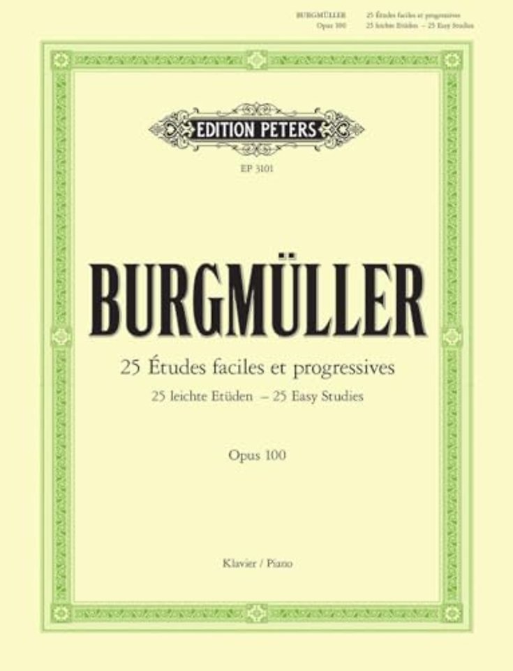 25 Easy & Progressive Studies Op.100
