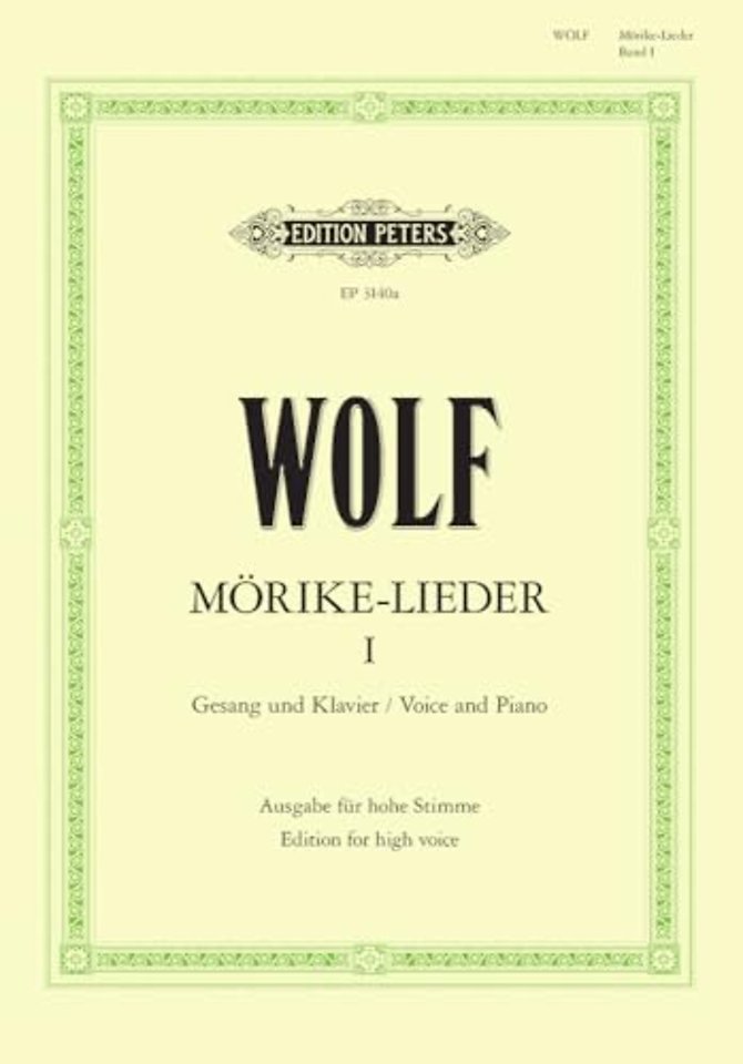 Morike-Lieder: 53 Songs Vol.1