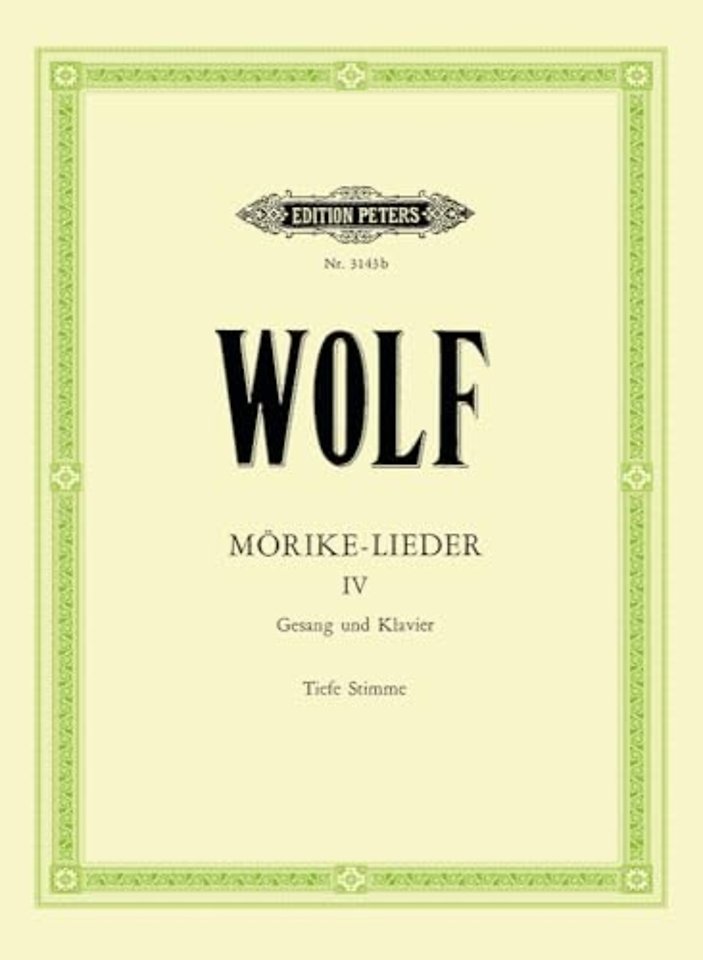 Morike-Lieder Band IV: 53 Lieder