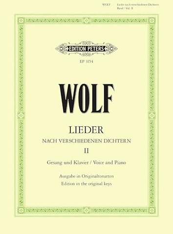 „Lieder nach verschiedenen Dichtern"