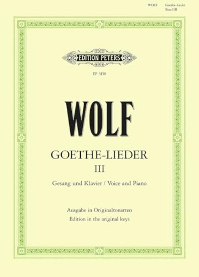 „Goethe-Lieder"