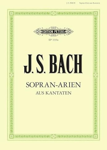 15 Soprano Arias from Cantatas