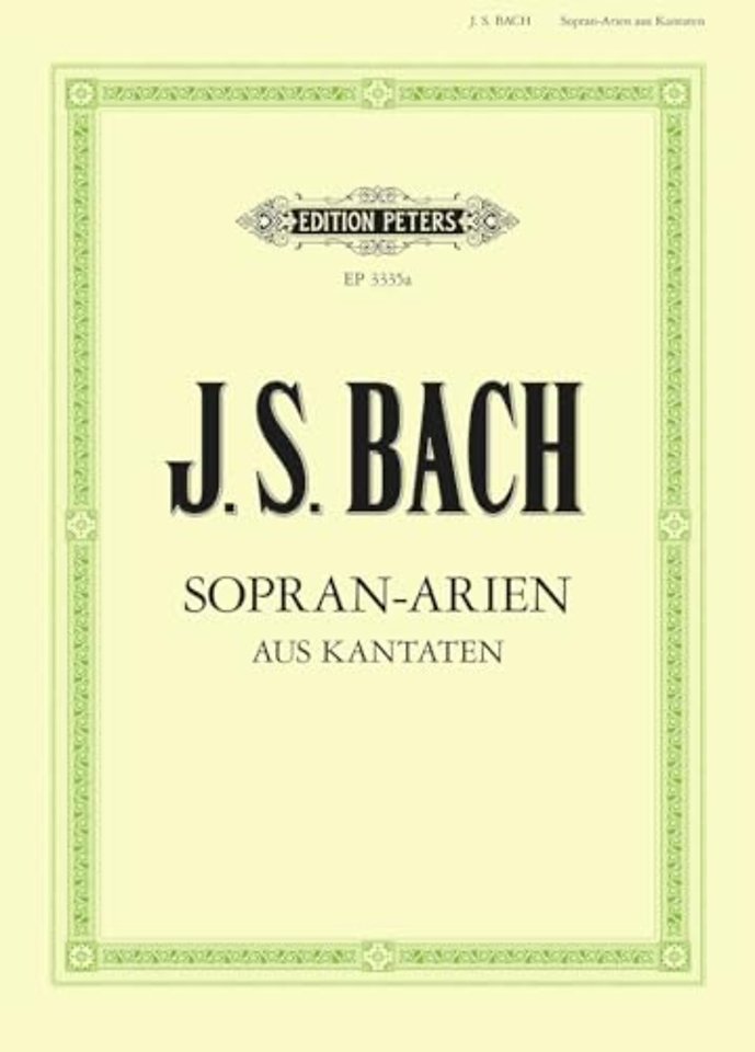 15 Soprano Arias from Cantatas