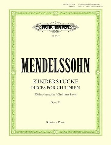 6 Children's Pieces Op.72