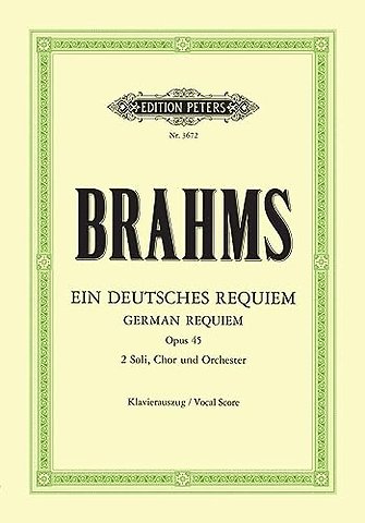German Requiem Op. 45 (Vocal Score)