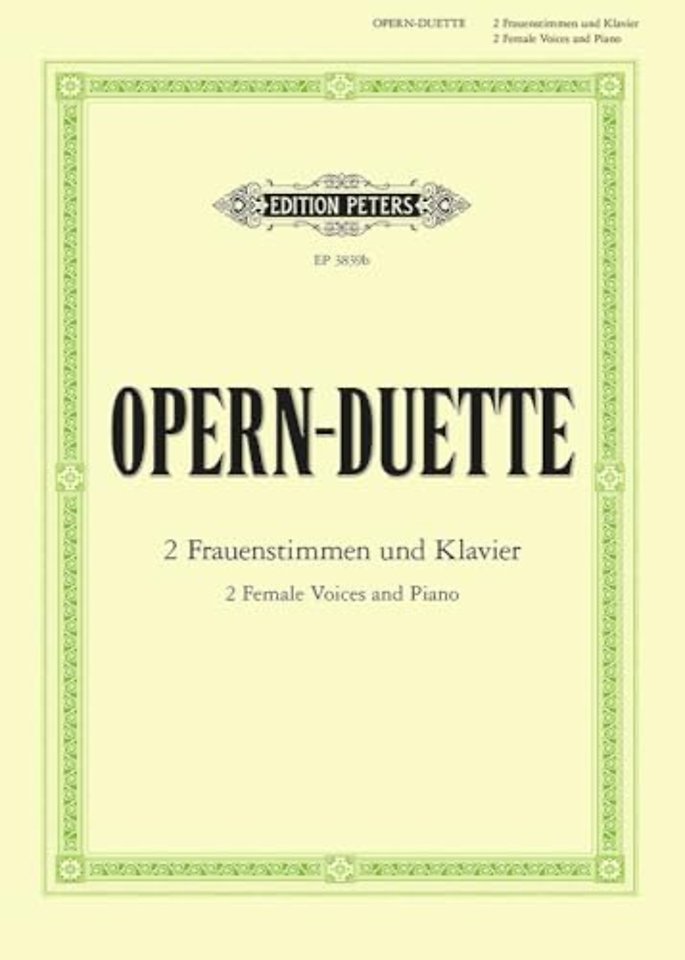 Opernduetten fur zwei Frauenstimmen