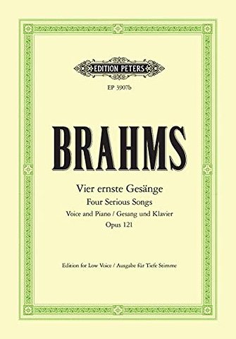 4 Serious Songs Op.121