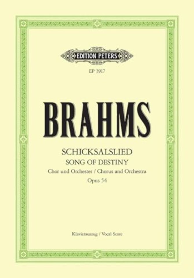 Schicksalslied (Song of Destiny) Op.54