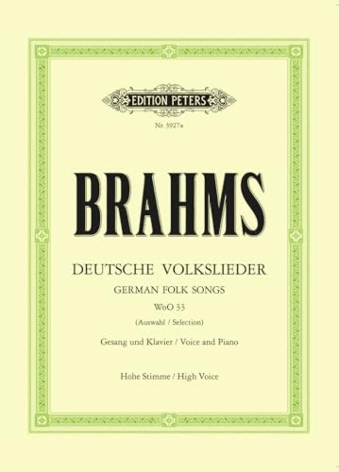 20 deutschen Volksliedern