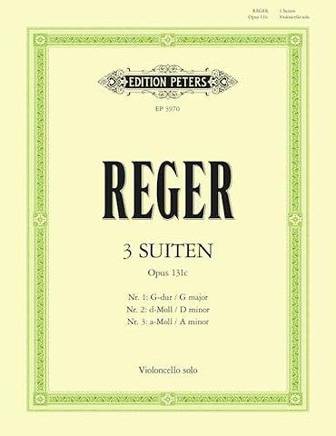 3 Suites Op.131c for Solo Cello