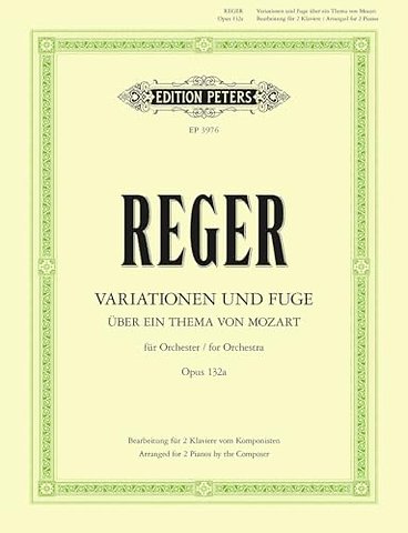 Variations & Fugue on a Theme by Mozart Op.132a
