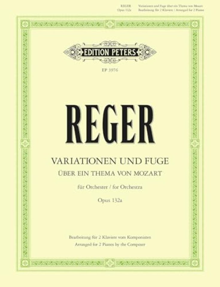 Variations & Fugue on a Theme by Mozart Op.132a