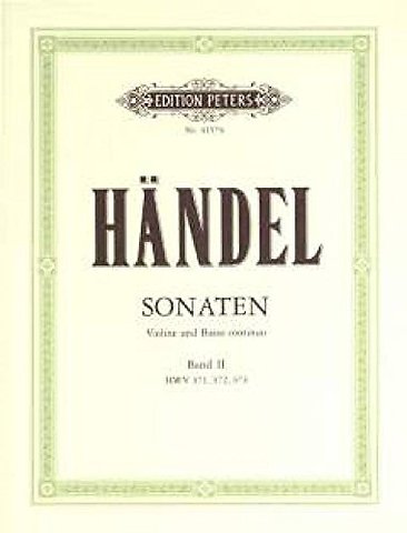 Sonatas for Violin and Continuo, Vol. 2