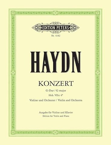 Violin Concerto in G Hob. VIIa:4