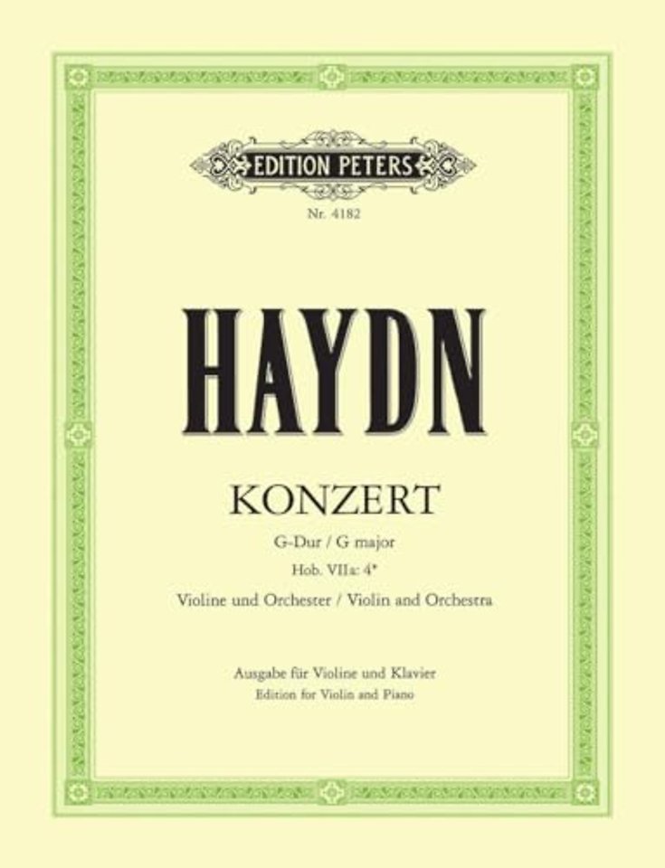 Violin Concerto in G Hob. VIIa:4