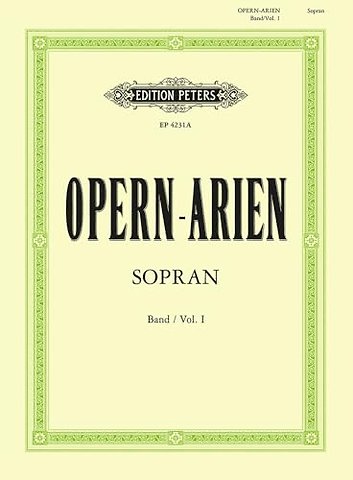Opernarien fur Sopran (Band 1)