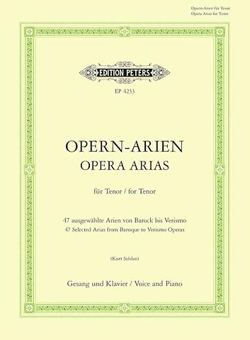 Opernarien fur Tenor