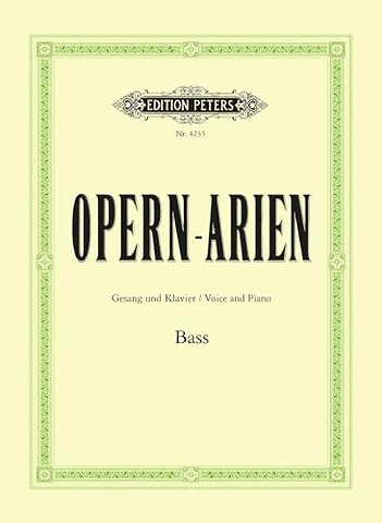 Opernarien fur Bass