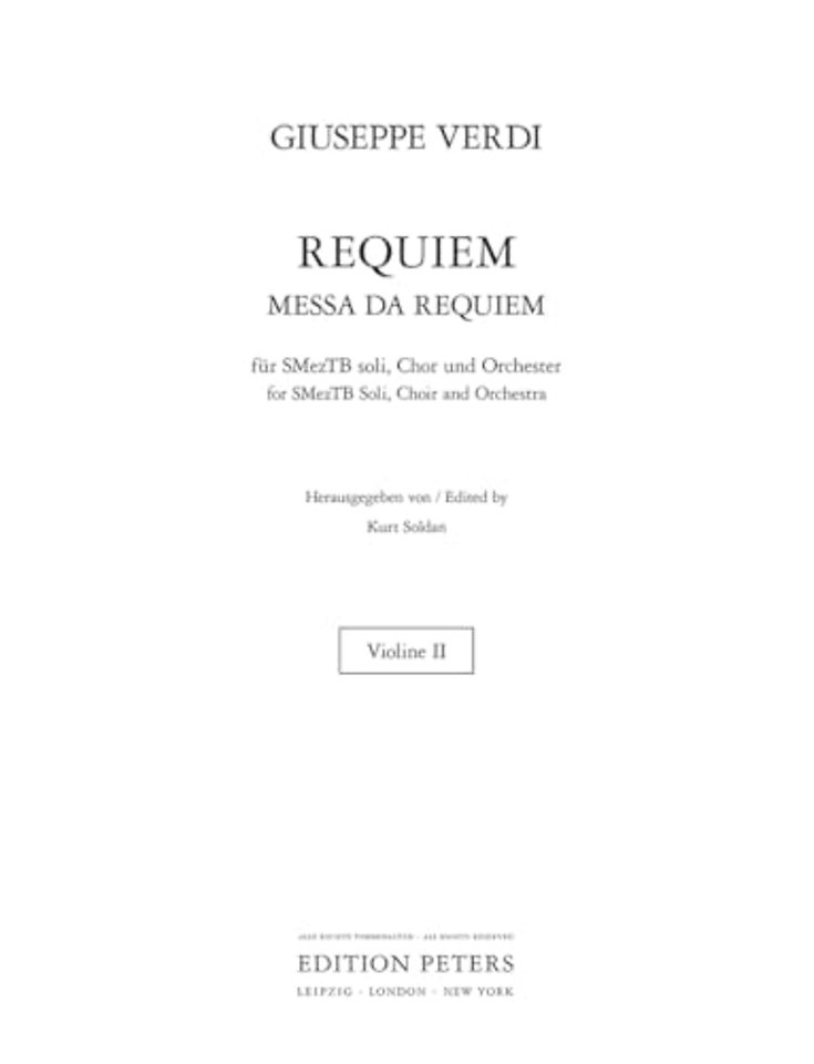 Requiem Violin Part 1