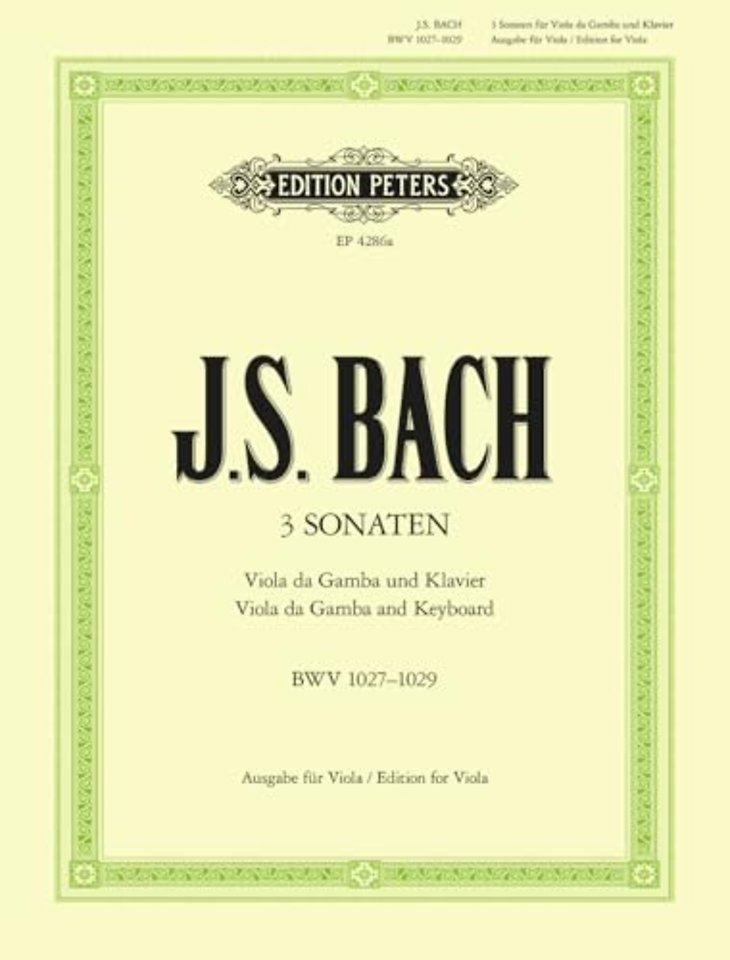 Viola da gamba Sonatas