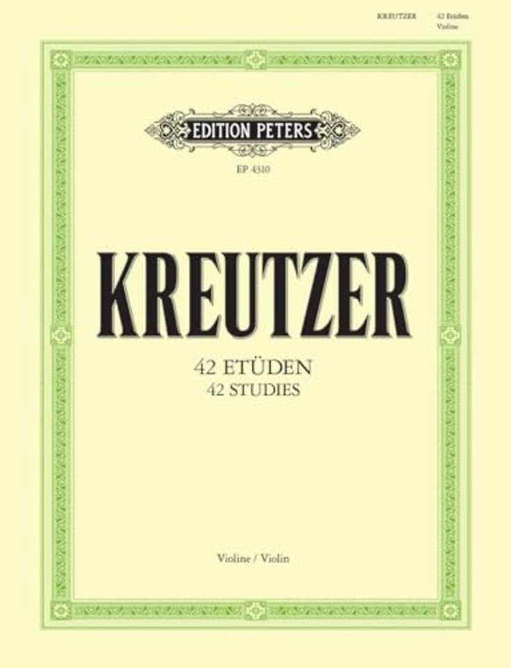 42 Etudes (Caprices) for Violin