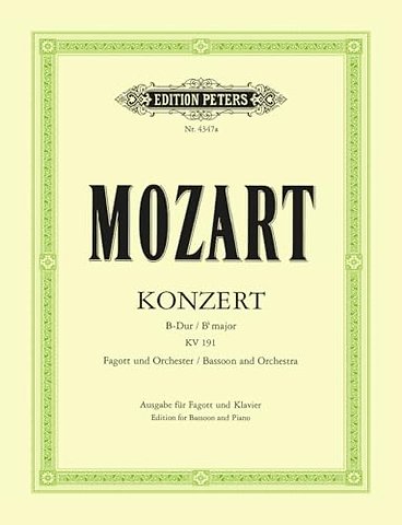 Concerto No. 1 in B flat K191