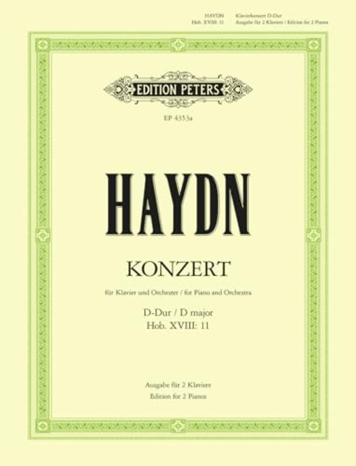 Piano Concerto No. 1 in D Hob.XVIII:11