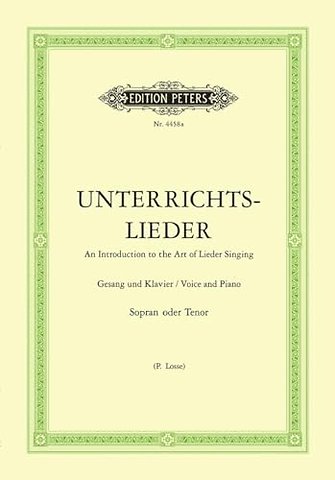 Album of 60 Lieder from Bach to Reger (High Voice)