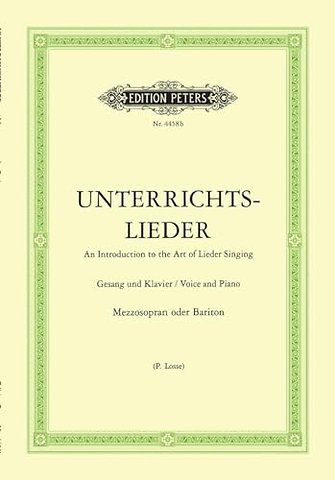 Album of 60 Lieder from Bach to Reger (Medium Voice)