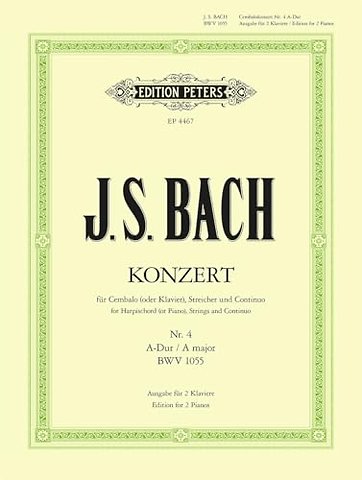 J. S. Bachs Konzert Nr. 4 in A-Dur (BWV 1055)