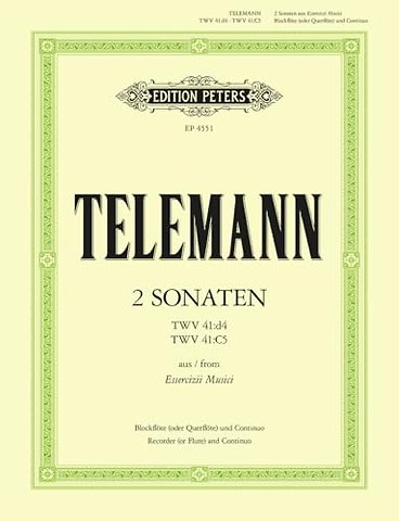 2 Sonatas in D minor, C from 'Essercizii Musici'