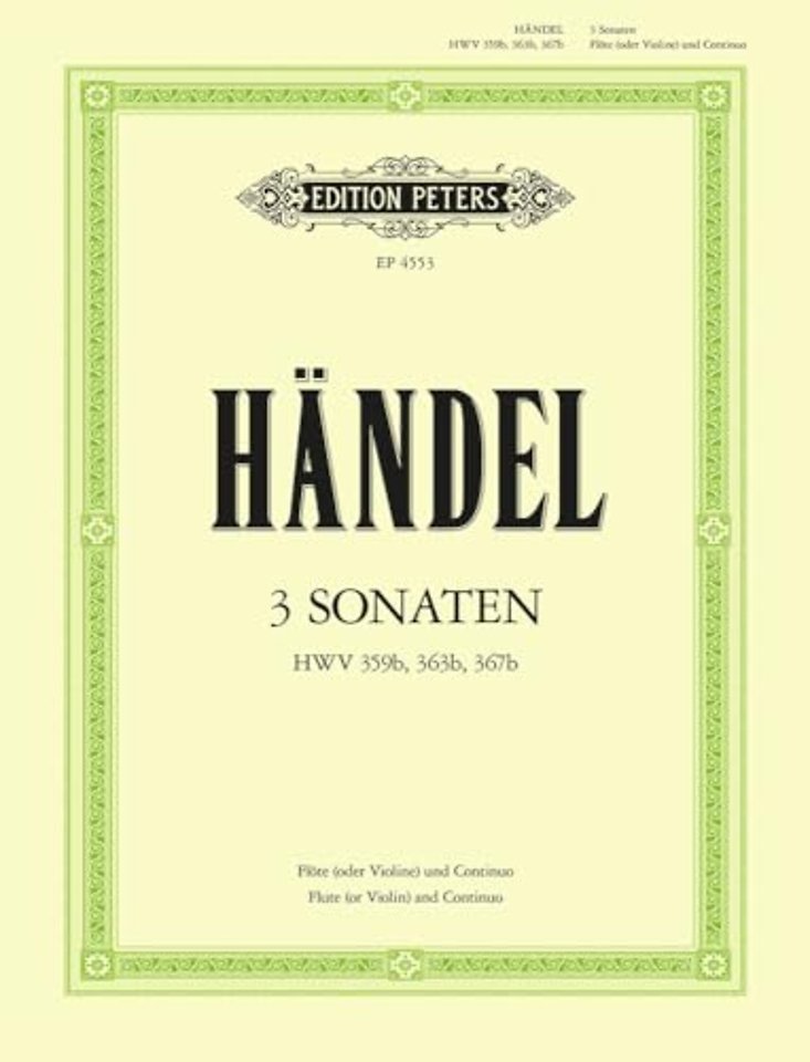 Flute Sonatas, Complete in 3 volumes, Vol.2