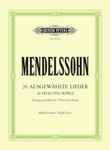 20 ausgewahlten Lieder