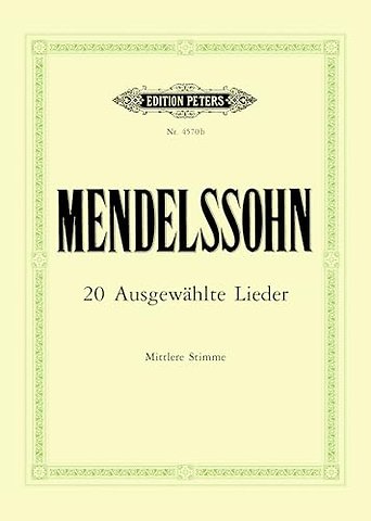 20 ausgewahlten Lieder